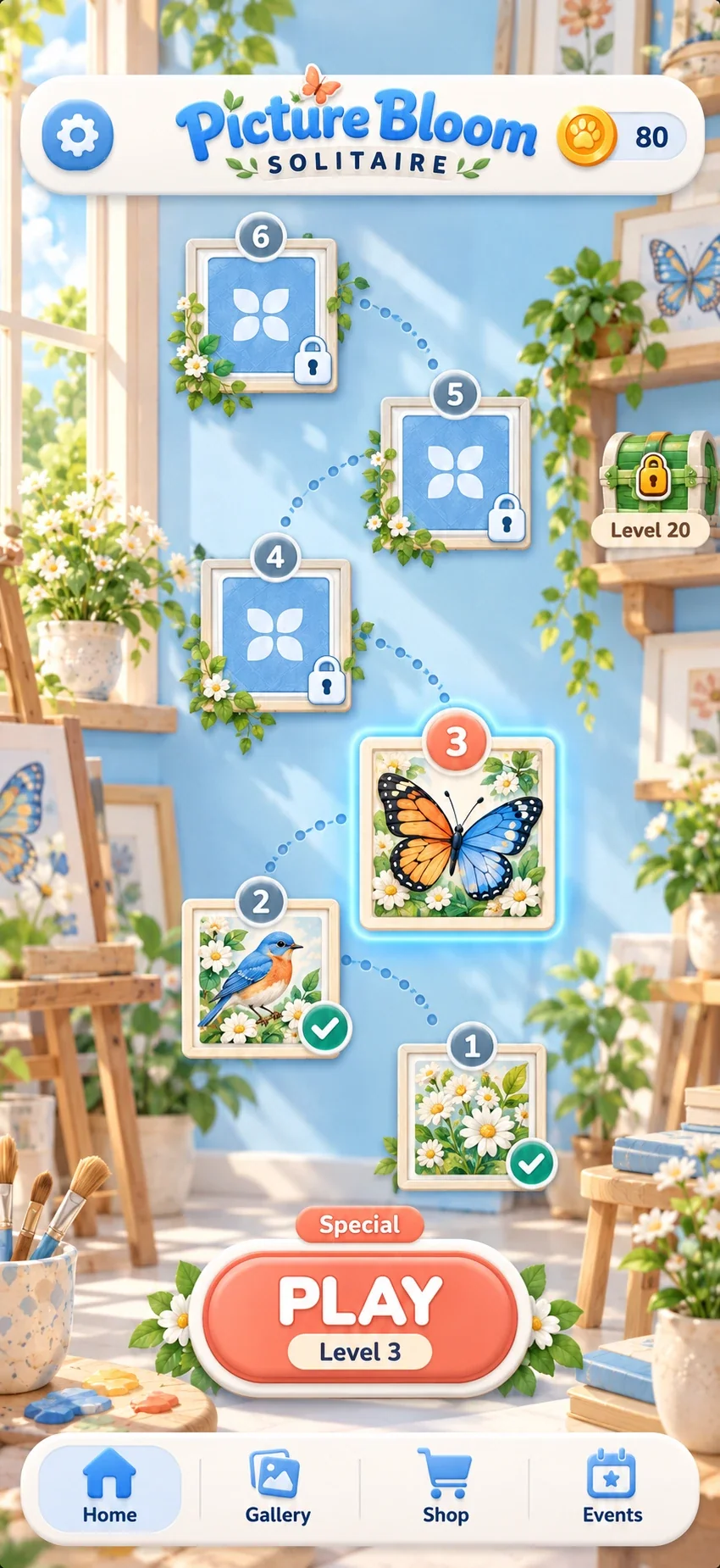 Picture Bloom Solitaire artwork