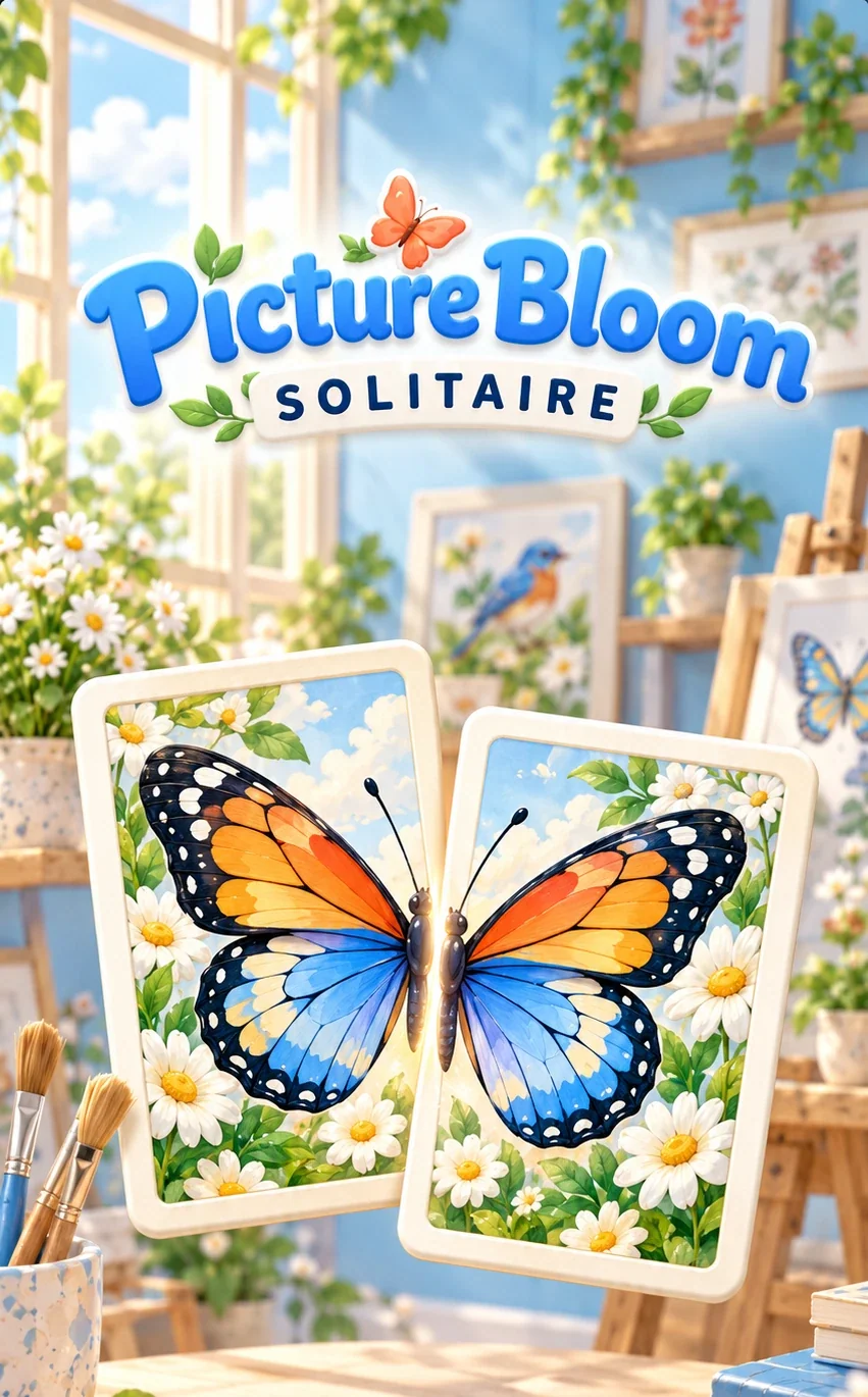 Picture Bloom Solitaire promotional artwork